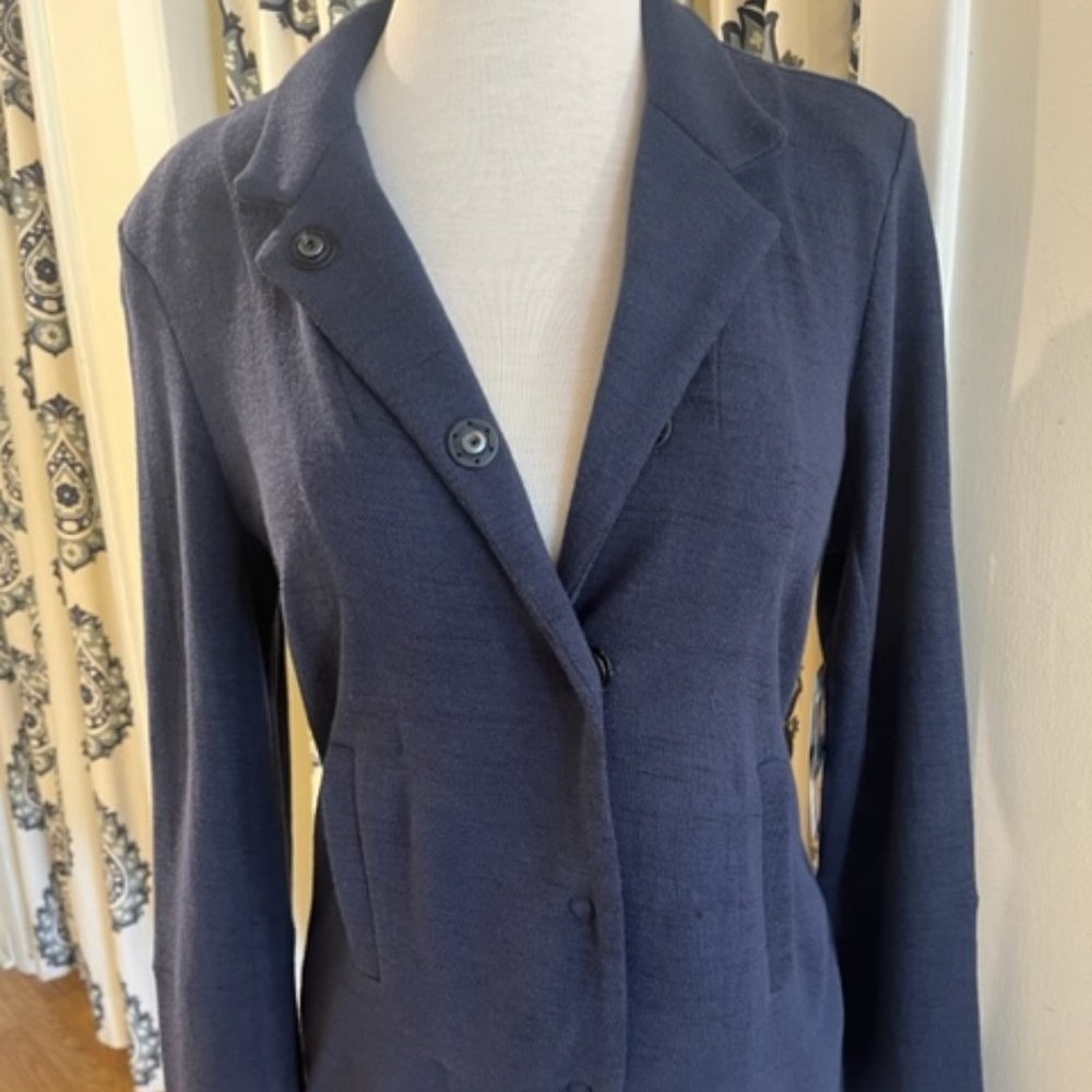 Nic+Zoe Milly Jacket in Dark Indigo
